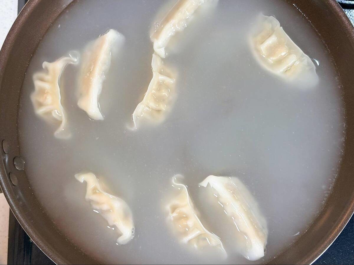 なすとギョーザのラザニア風チーズ焼き