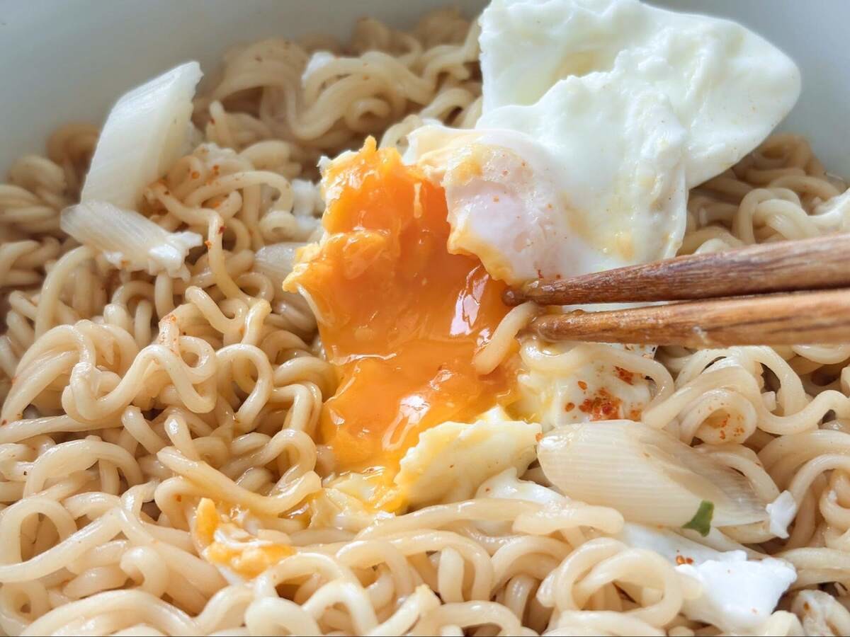 有吉弘行さん流「とろ～り半熟卵！俺のみそラーメン」