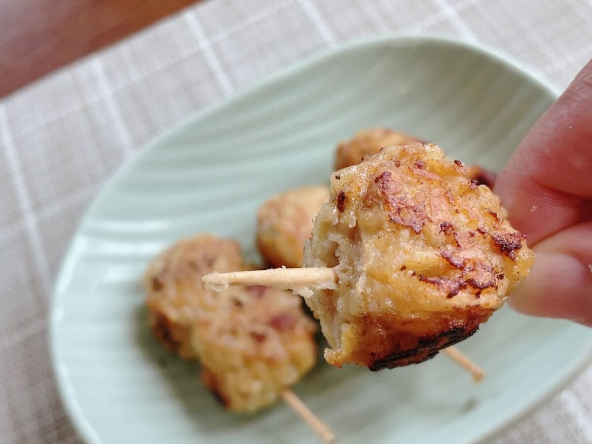日清食品「どん兵衛鶏つくね」のレシピ