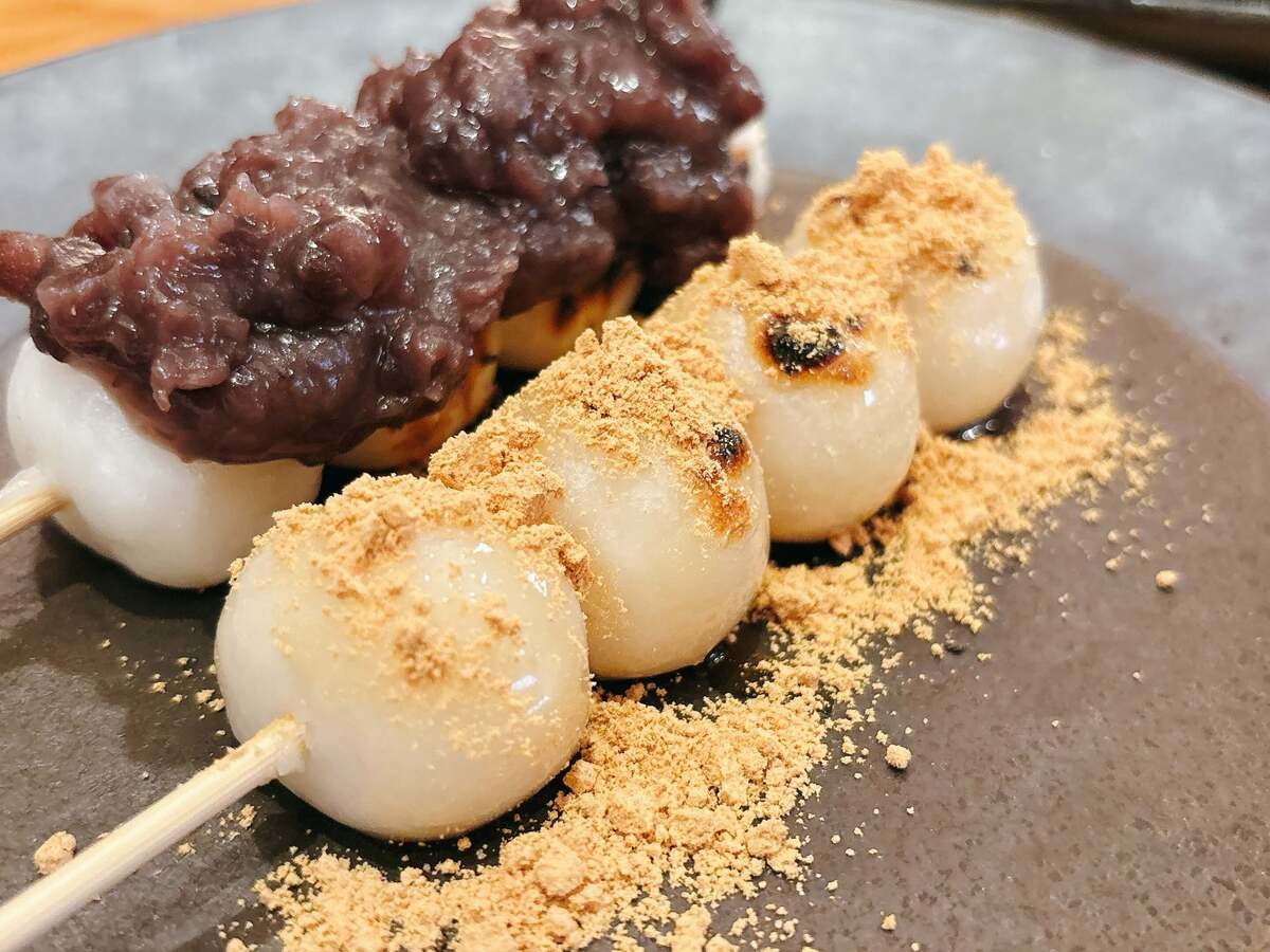 コメダの和喫茶「おかげ庵」のだんご三昧
