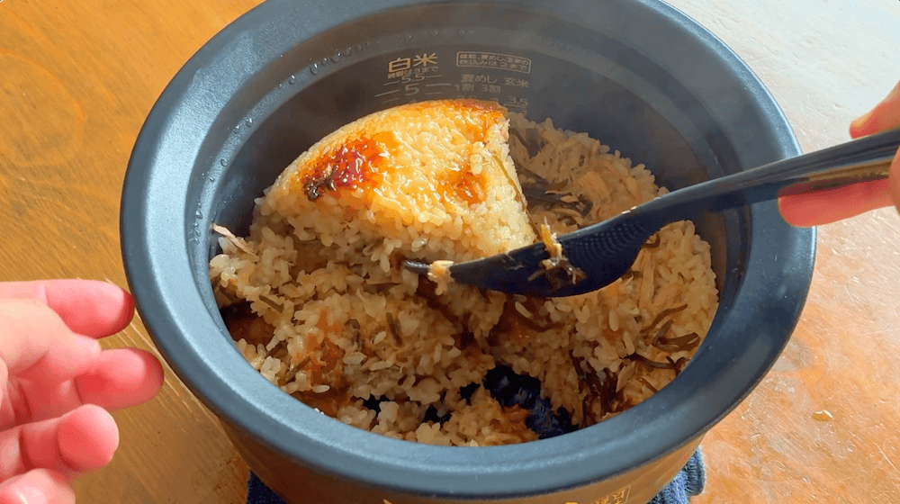 「ツナ塩昆布たきこみご飯」のレシピ
