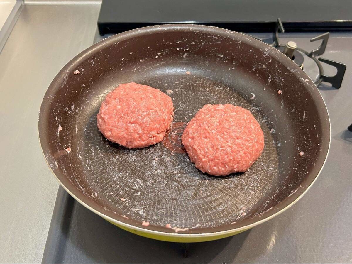 長谷川あかりさん「酒蒸しハンバーグ」