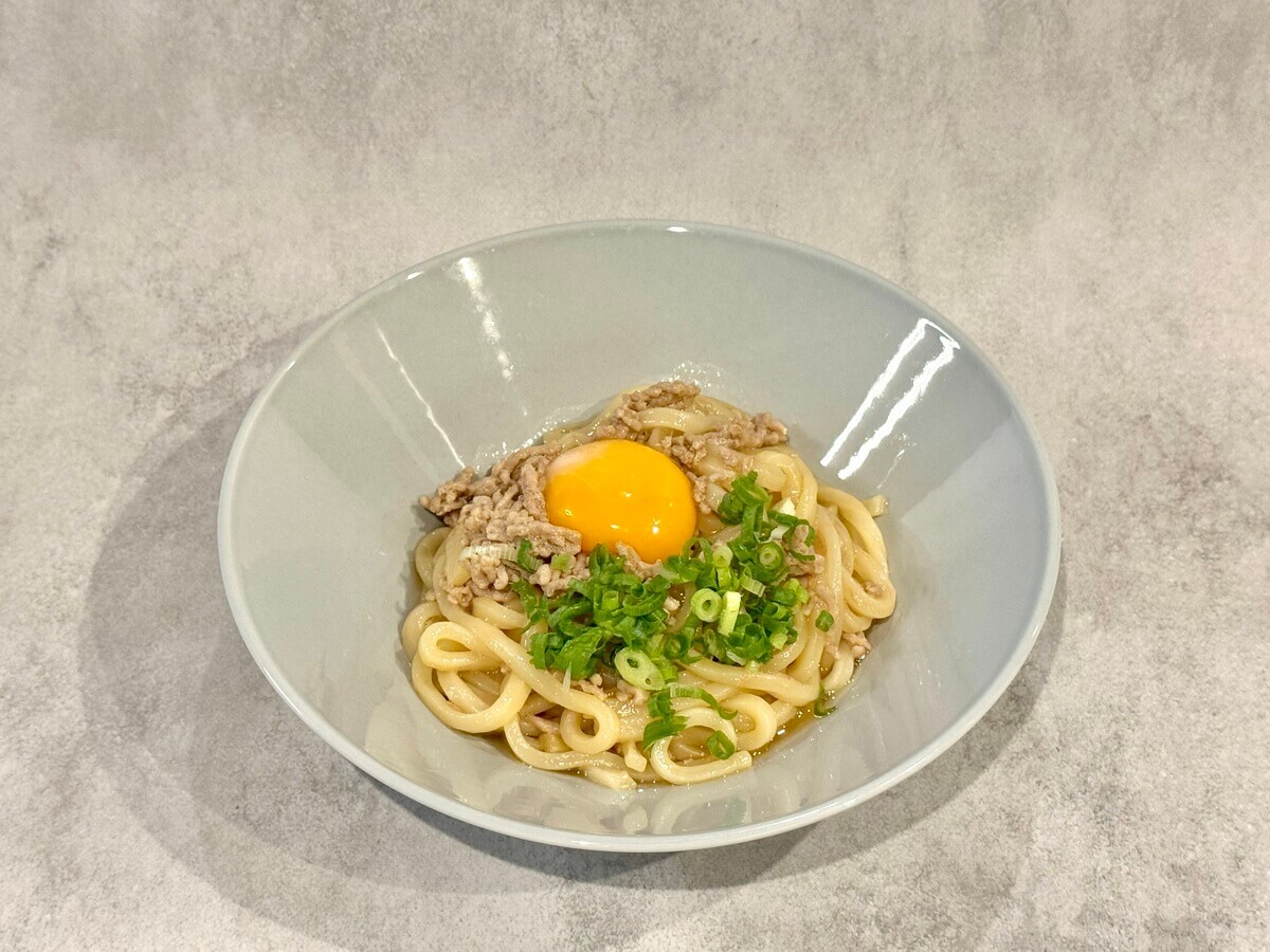 台湾まぜそば風うどん