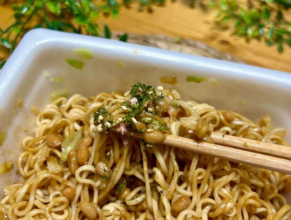 夏豆さん「納豆ペヤング」