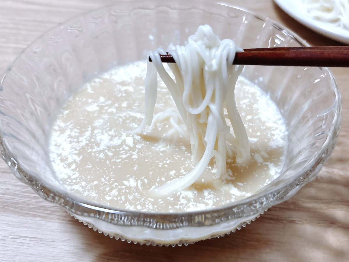 瀬戸朝香さん「そうめん×めんつゆ×マヨネーズ」