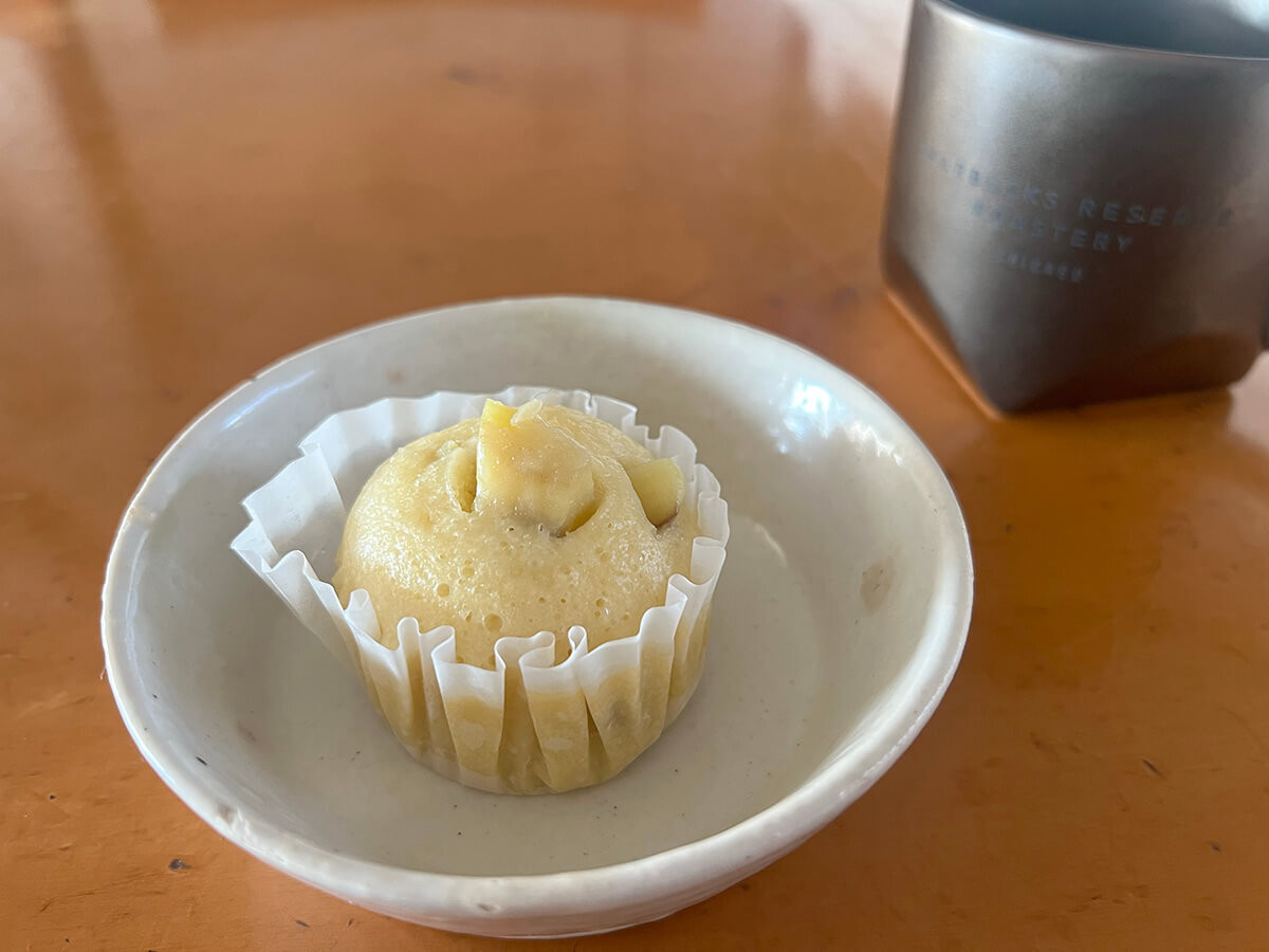 UMAMITable/女将のお家ご飯「さつまいもの蒸しパン」