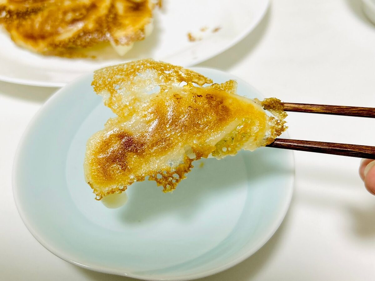 「香味ねぎソースがけギョーザ」