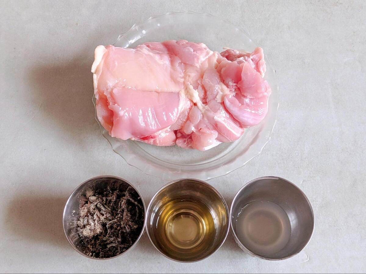 塩こんぶの鶏塩レモン