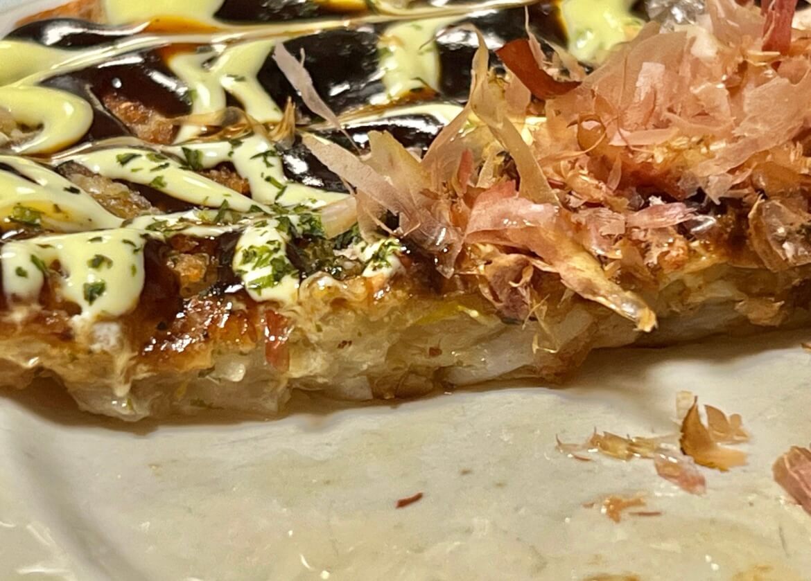 「カリカリもやチーお好み焼き」