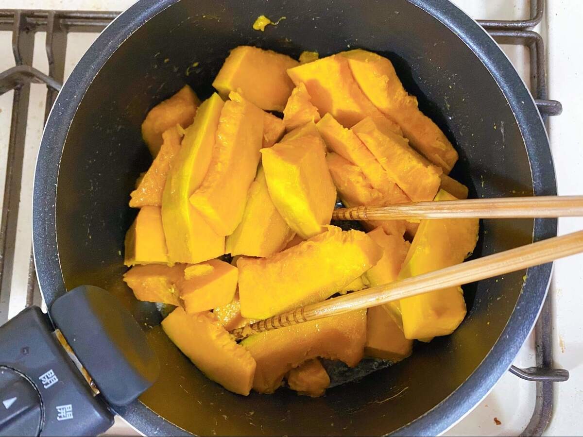 有賀薫さん「かぼちゃのポタージュ」