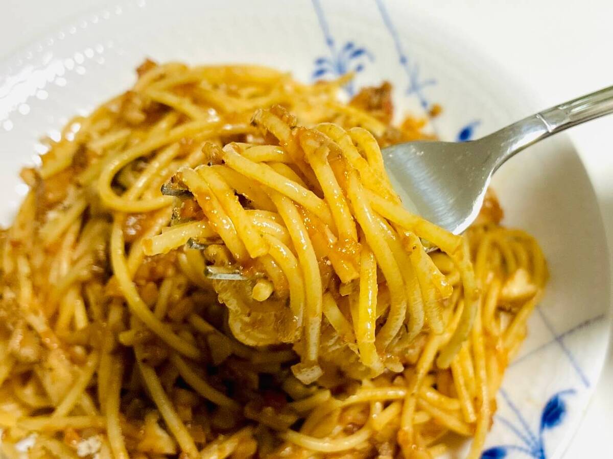 パパイズムさん「きのこで作るミートじゃないソース」