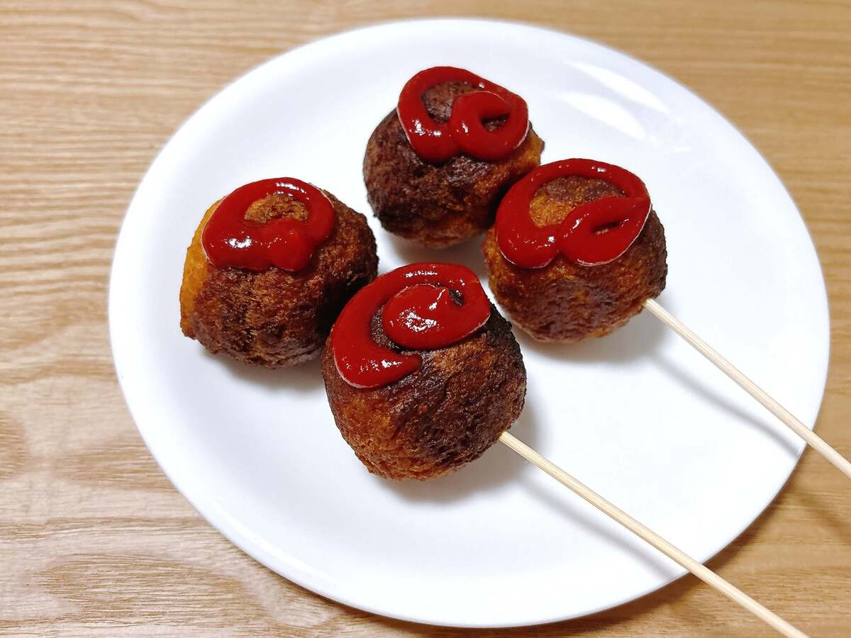 「ひょうたん揚げ風ドッグ」のレシピ