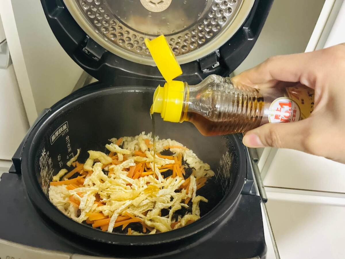 「切り干し大根の炊き込みご飯」