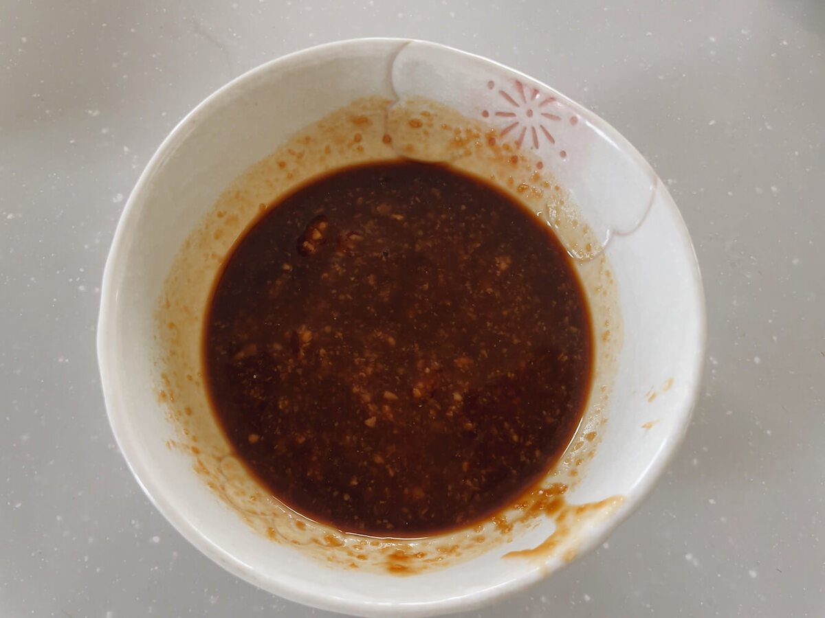 甘辛味噌なす豚