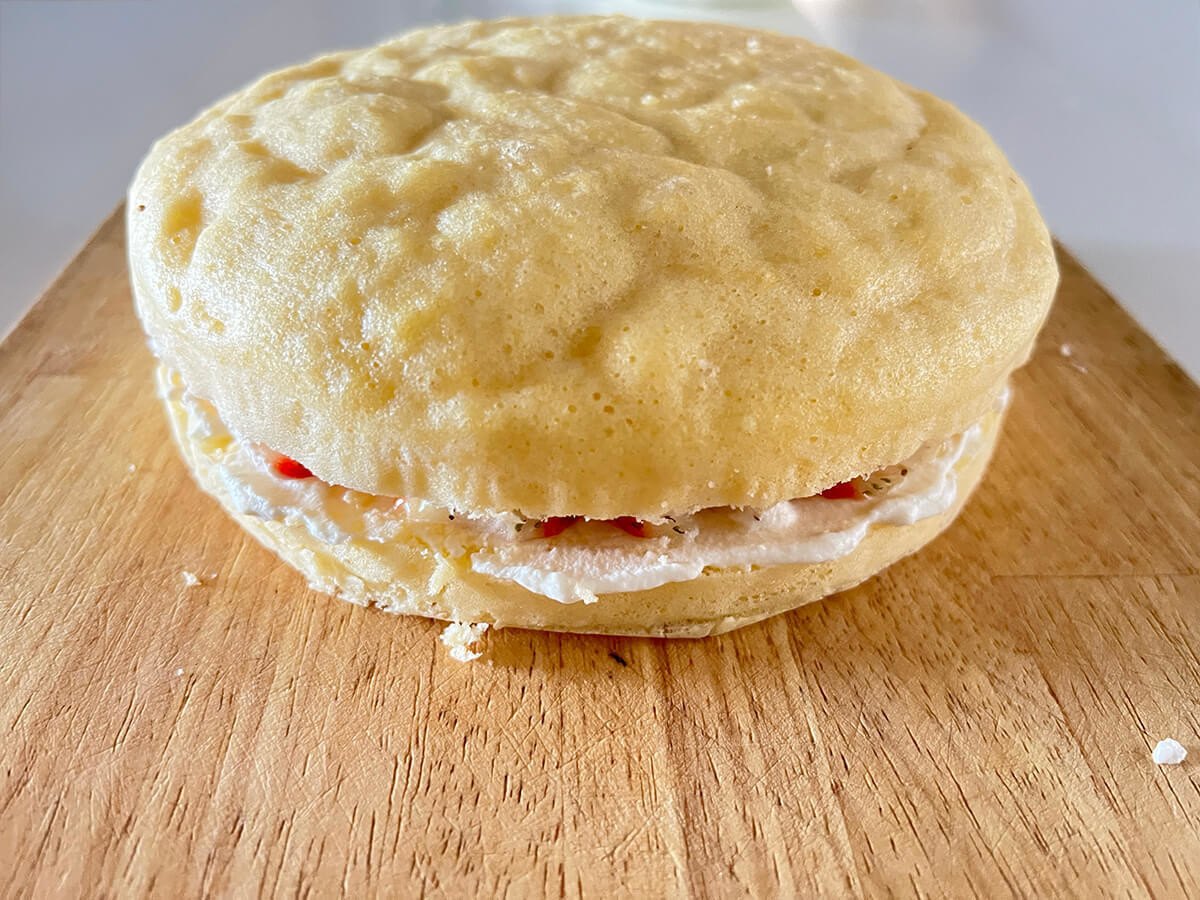 平野レミさん「レミの蒸しパンケーキ」