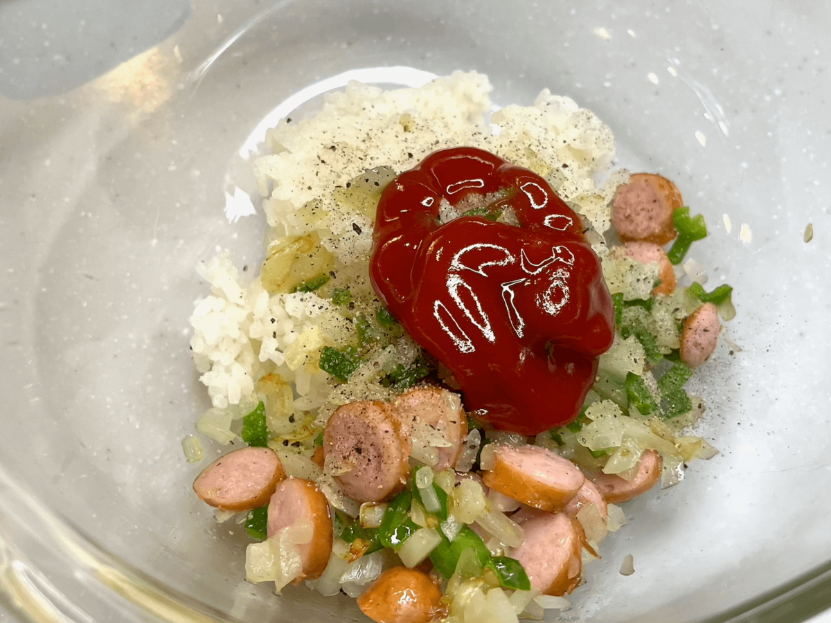 「卵焼き器で！簡単オムライス」