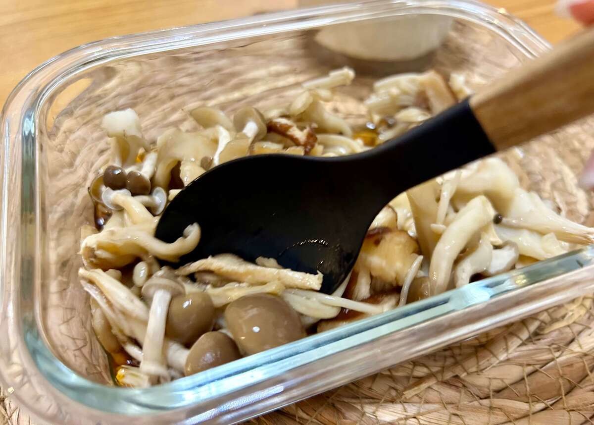 レンチン蒸しきのこ