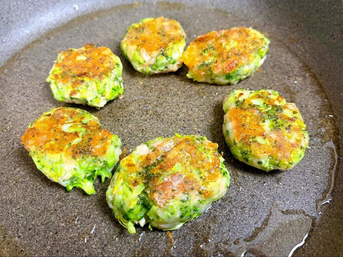 シーチキン入りハッシュドブロッコリー