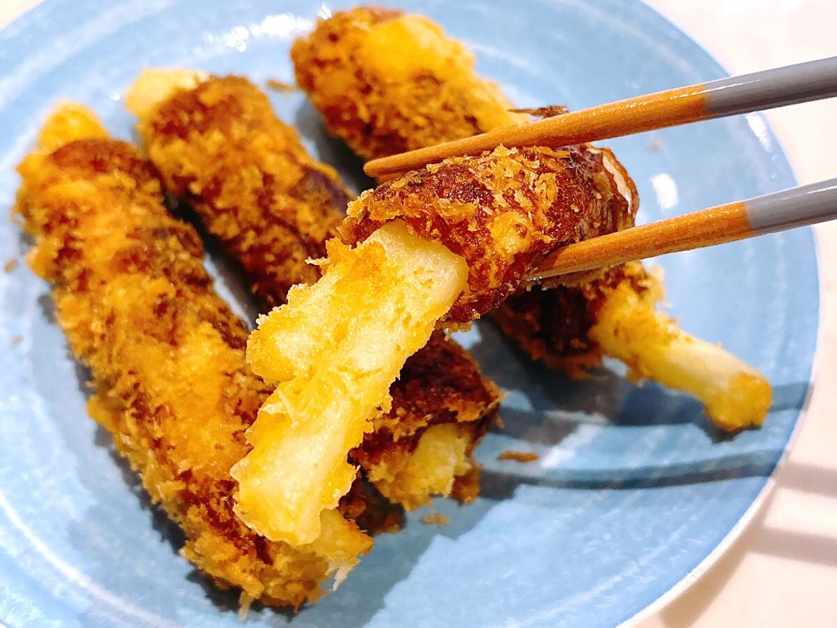 「ちくわポテトフライ」