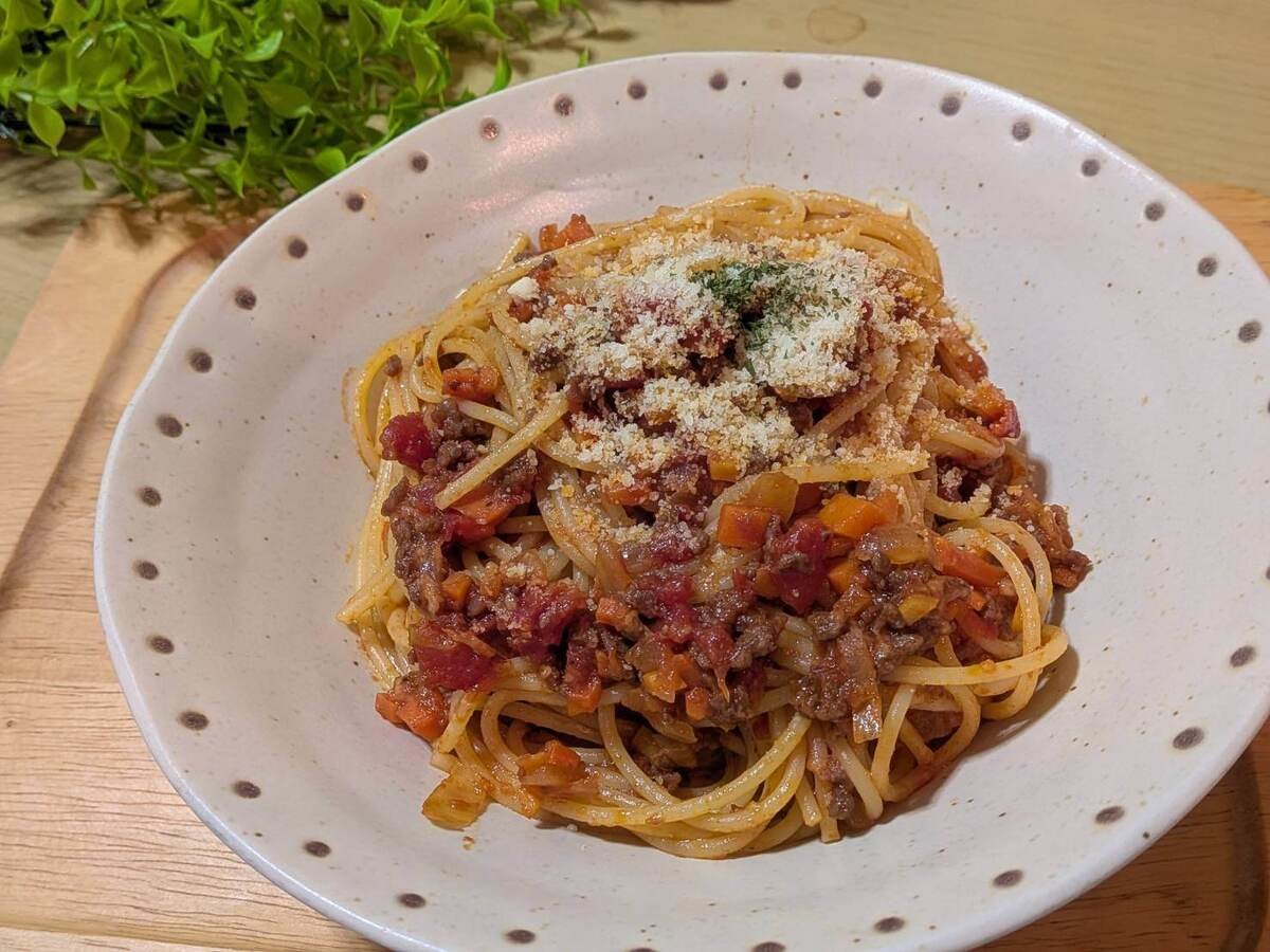 植竹隆政さん「ミートソーススパゲティ」
