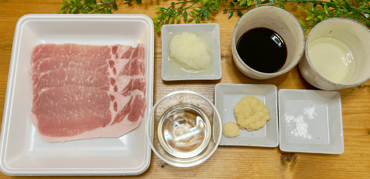 兵藤智さん「豚のしょうが焼き」のレシピ