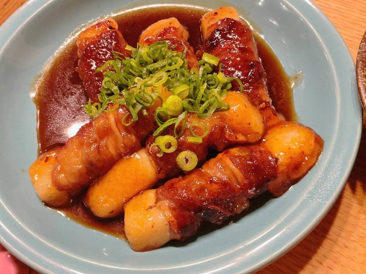 鳥羽周作さん「すき焼きスティックもち」