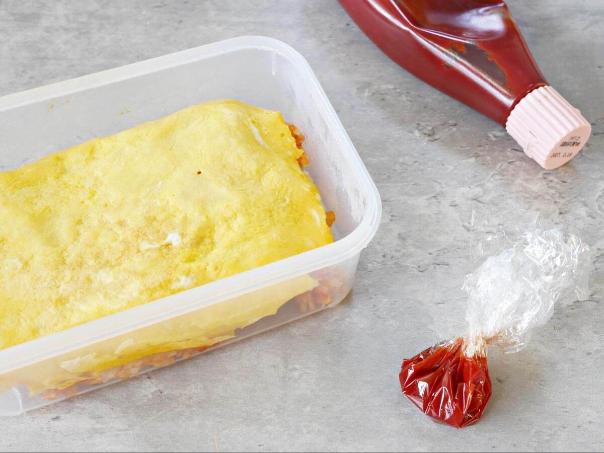 作り置きオムライスのNG行動