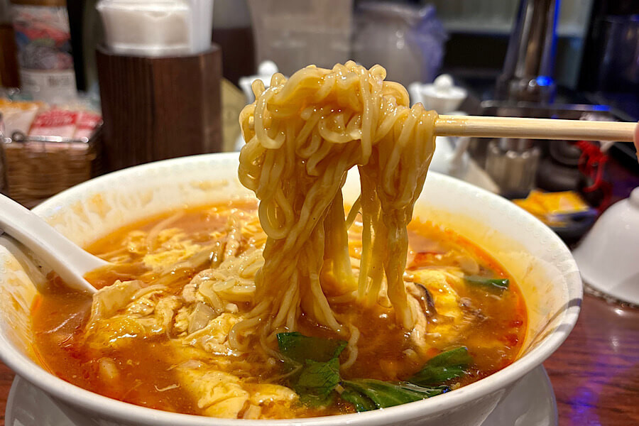 サンコウエンチャイナの「酸辣湯麺」実食レポ