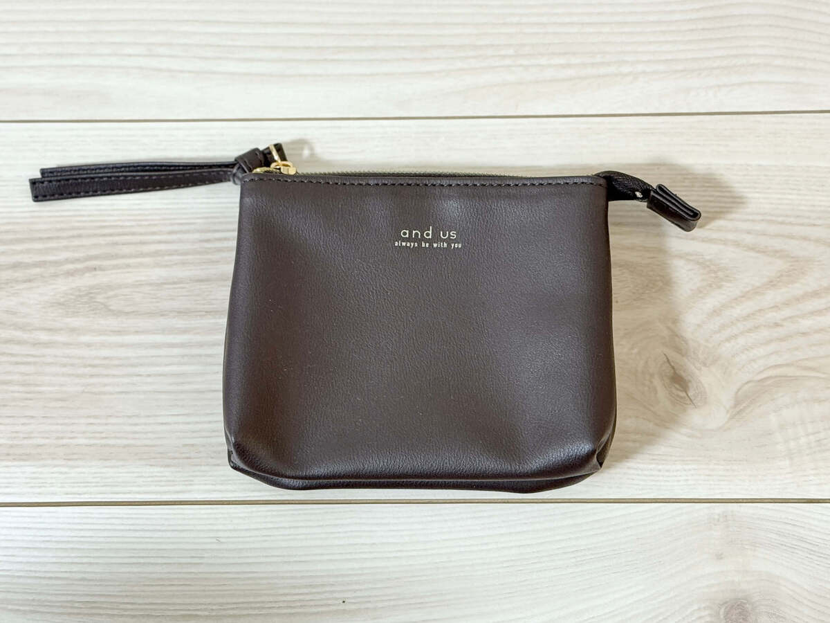 フラットコスメポーチ