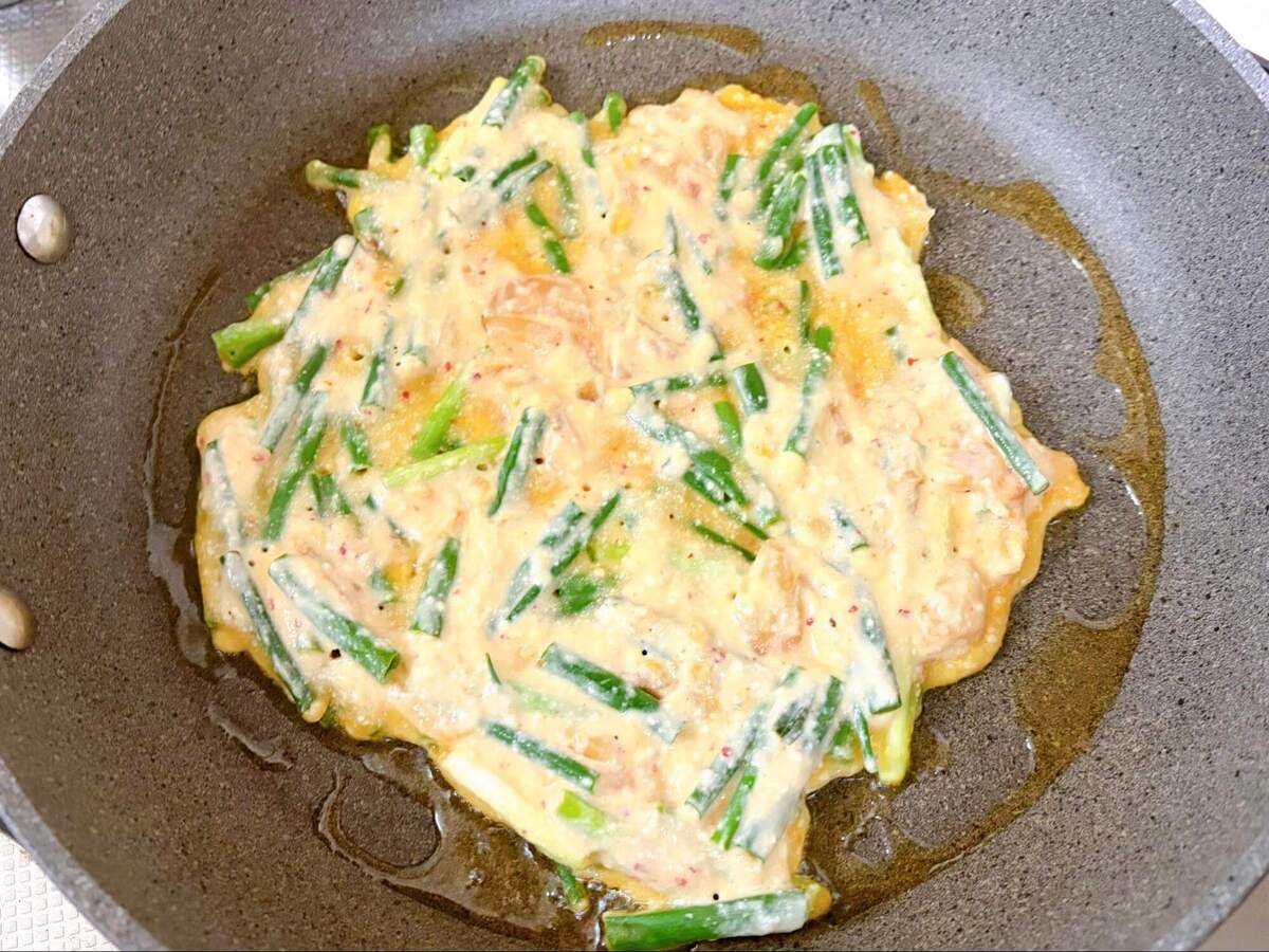 ミツカン「ふんわりカリッと豆腐のチヂミ」