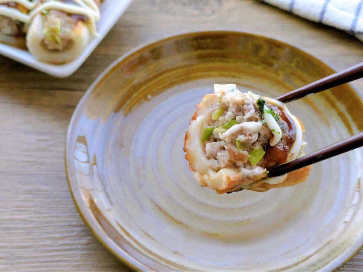 ちくわボート　お好み焼き味