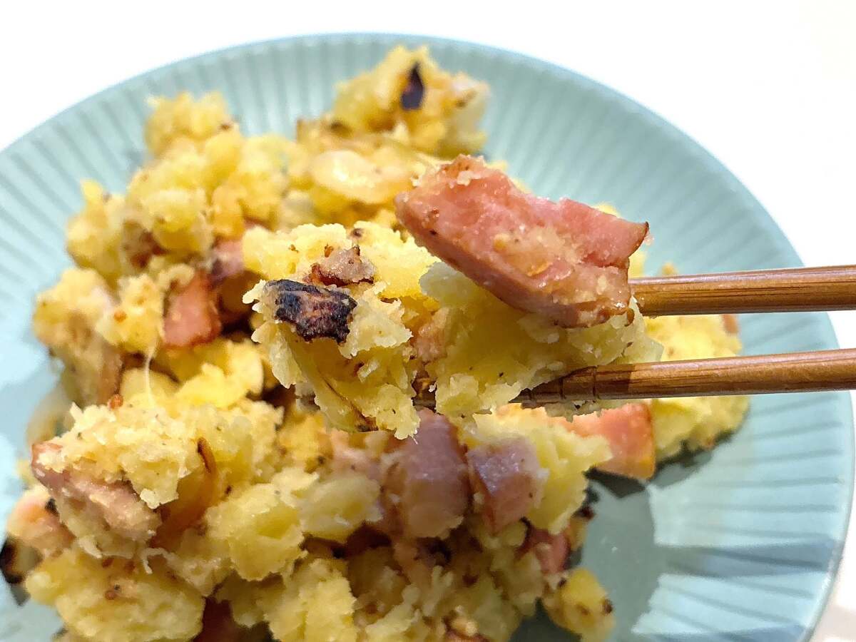 三木家流「さつまいもポテサラ」