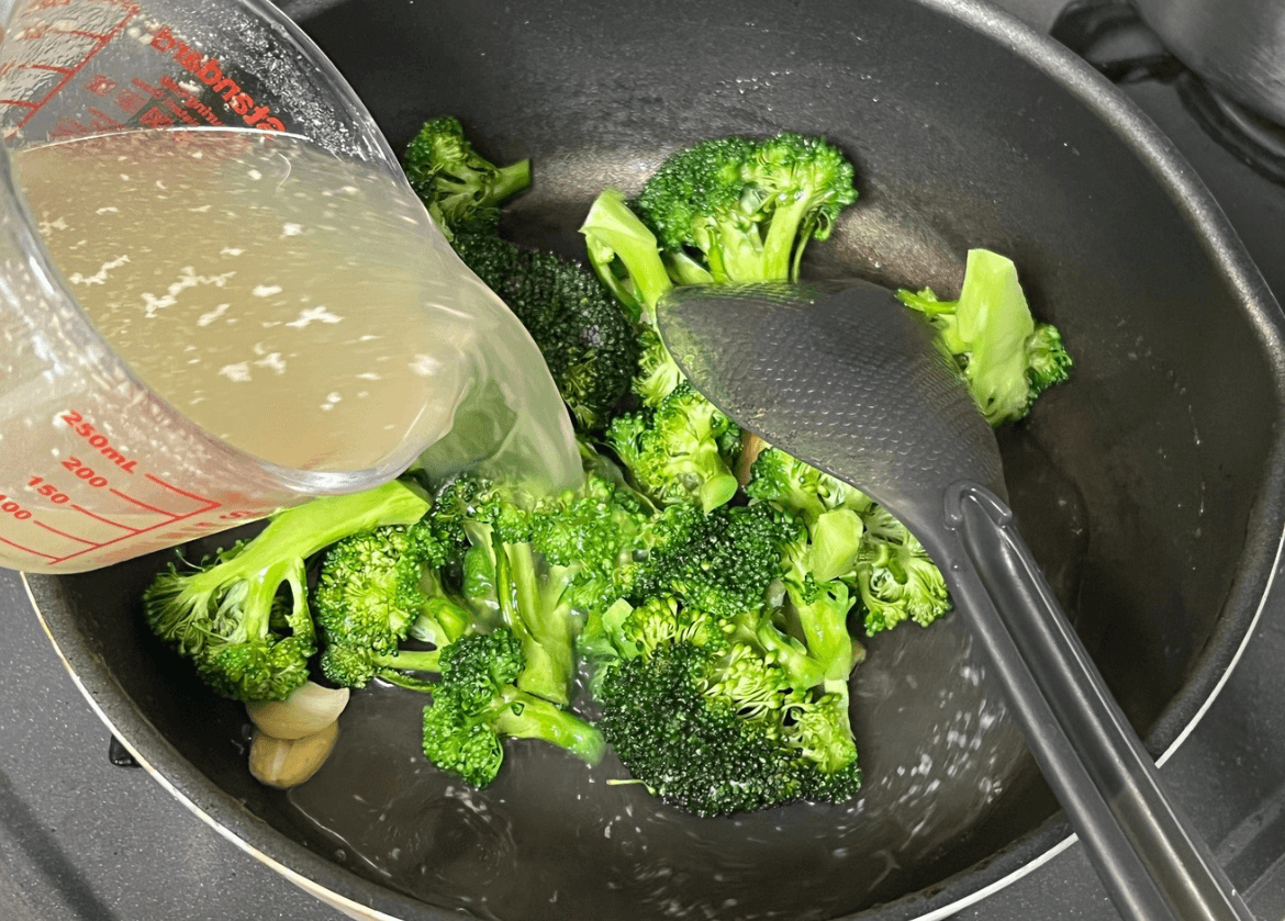 じゅわじゅわブロッコリー