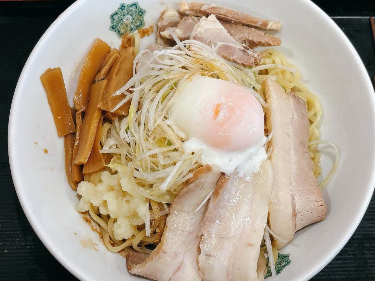 日高屋の二郎系アレンジ