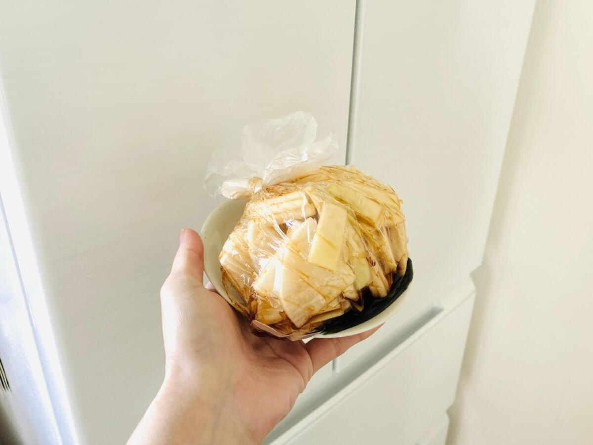 父直伝！ポリ袋に入れるだけ「大根の浅漬け」