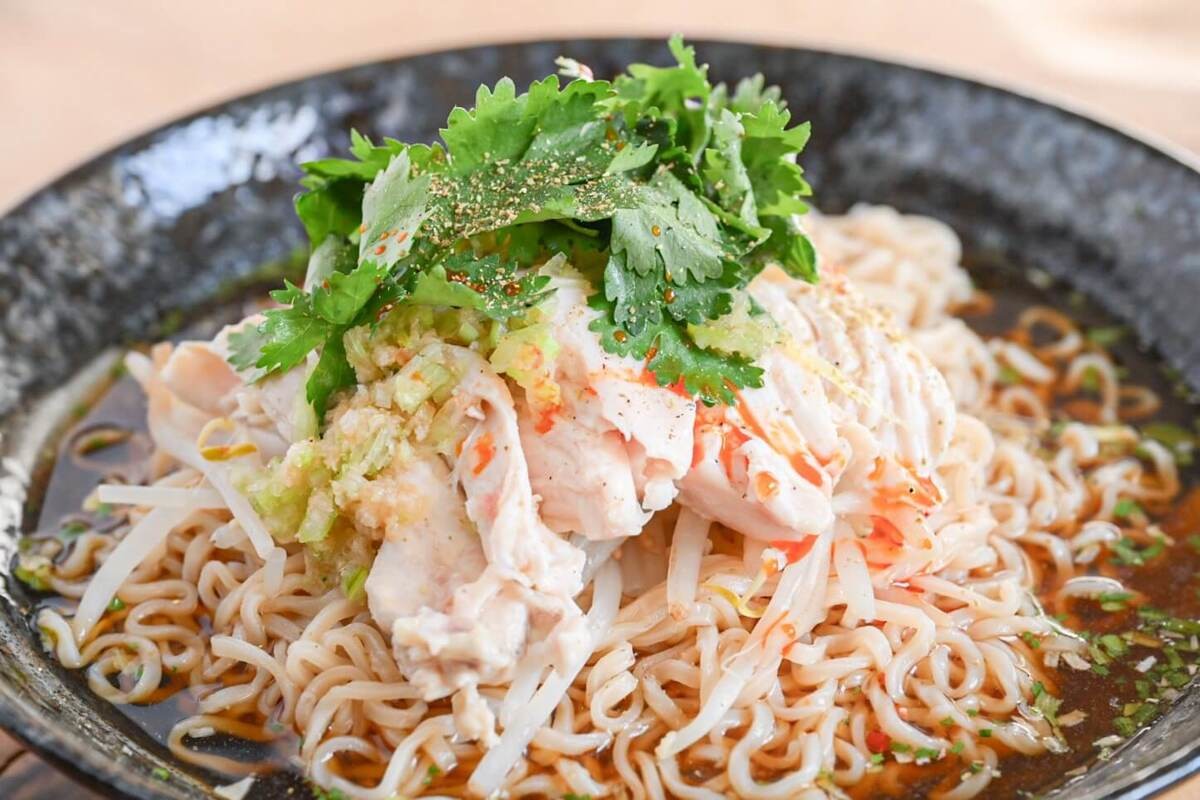 サンヨー食品公式「よだれ鶏の冷やしラーメン」