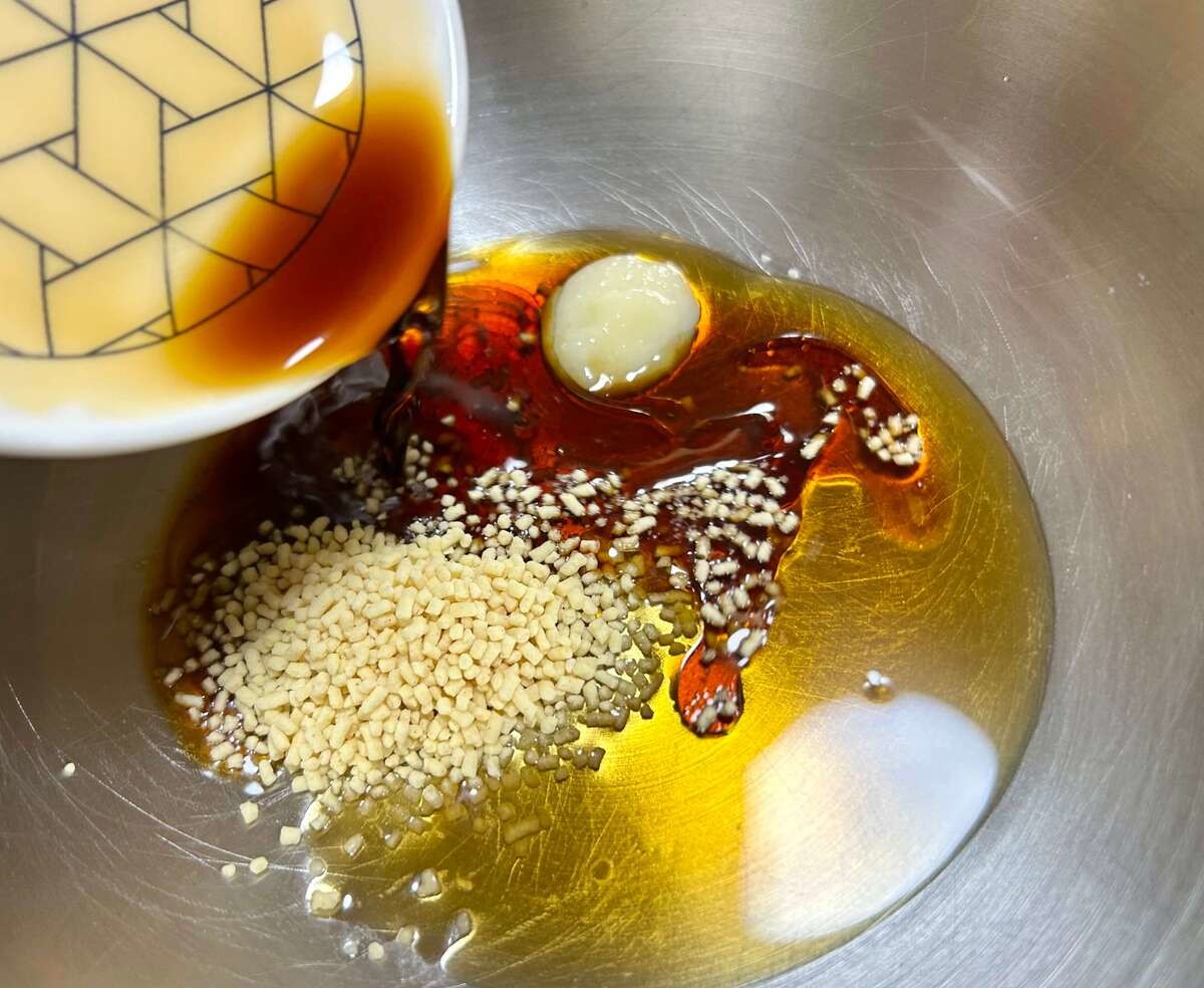 相葉マナブ「小松菜ナムル」のレシピ