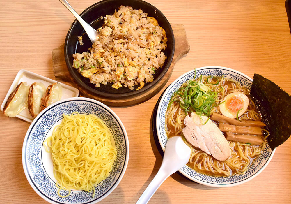 丸源ラーメンのお得なセットメニュー