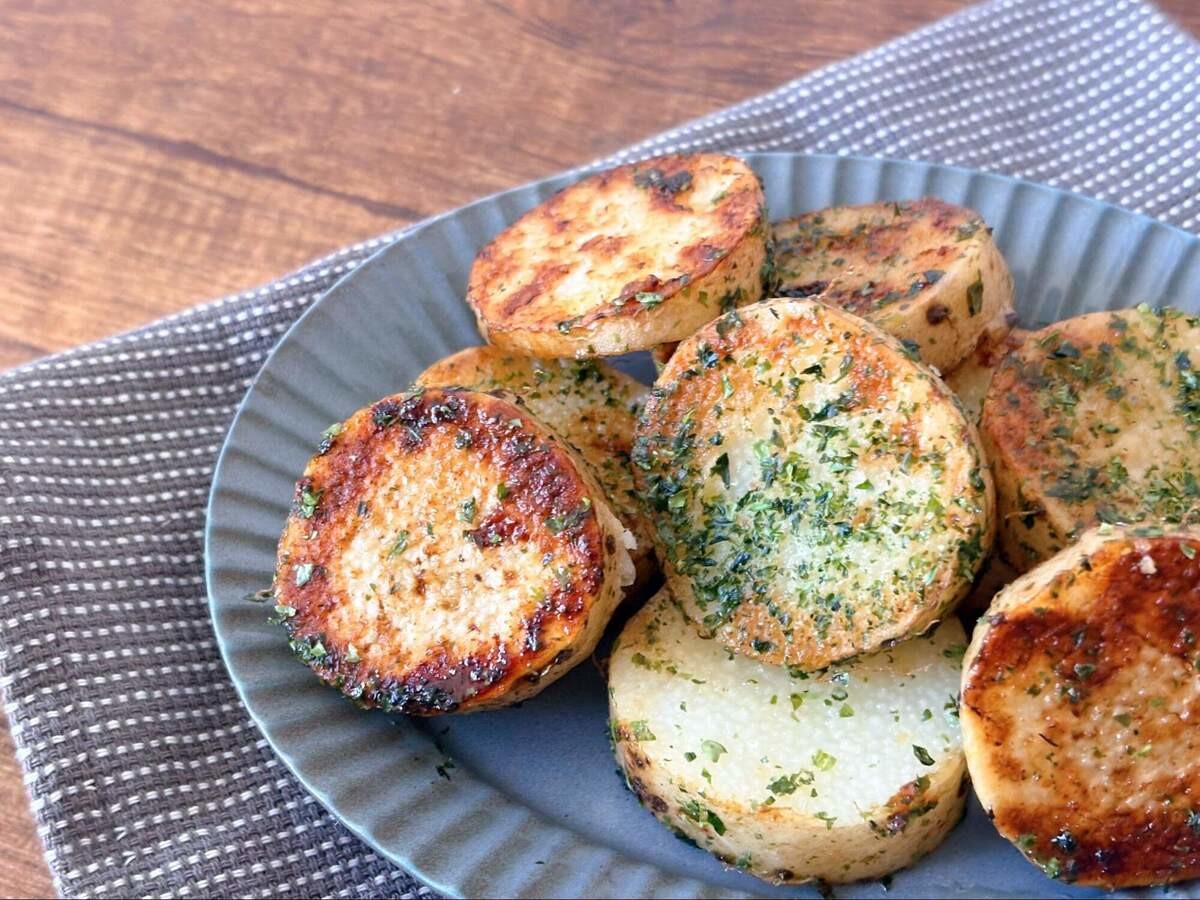 至高の長芋ステーキ