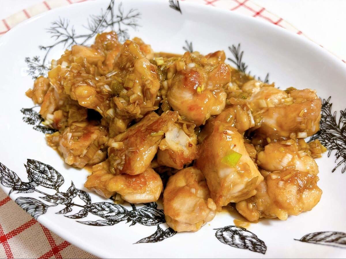 まりこさん「甘酢ねぎチキン」のレシピ