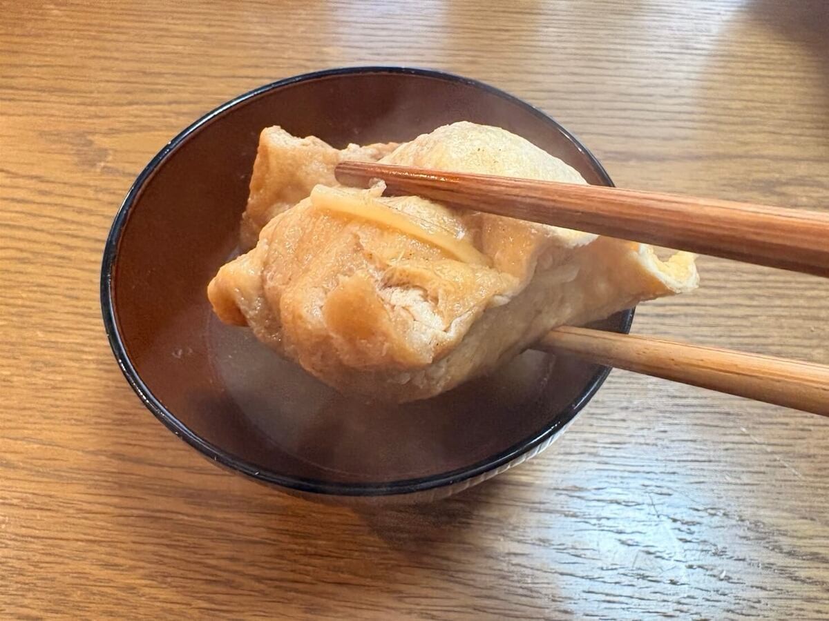 和田明日香さん「きんちゃくおあげの炊いたの」