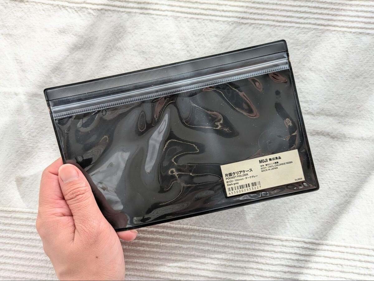 アイデアしだいで使い方いろいろ「片面クリアケース」