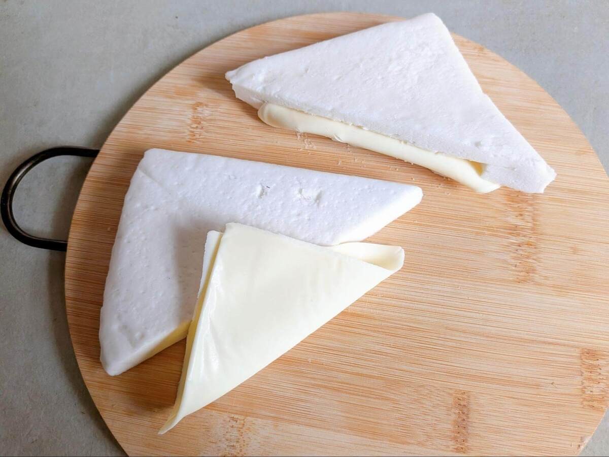 はんぺんのとろけるチーズ和風挟み焼き