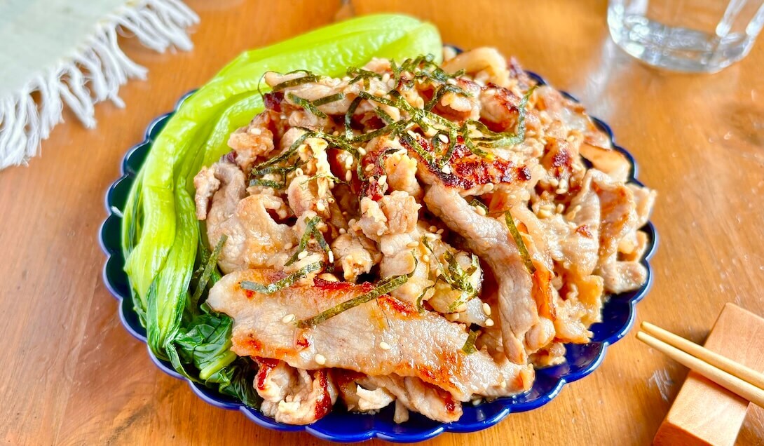 脱サラ料理家ふらお「豚こまのマヨぽん焼き」