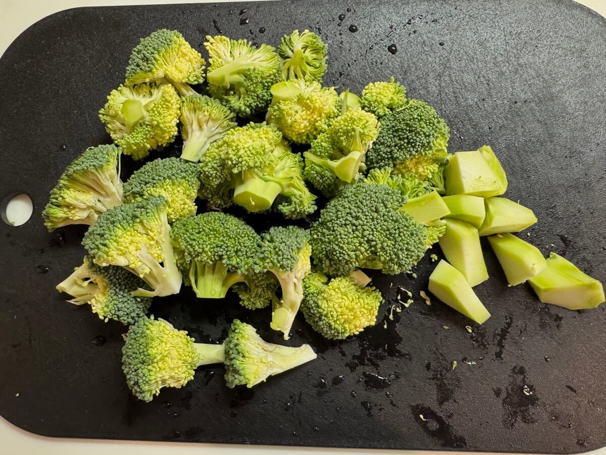 ブロッコリーのレンチンナムル