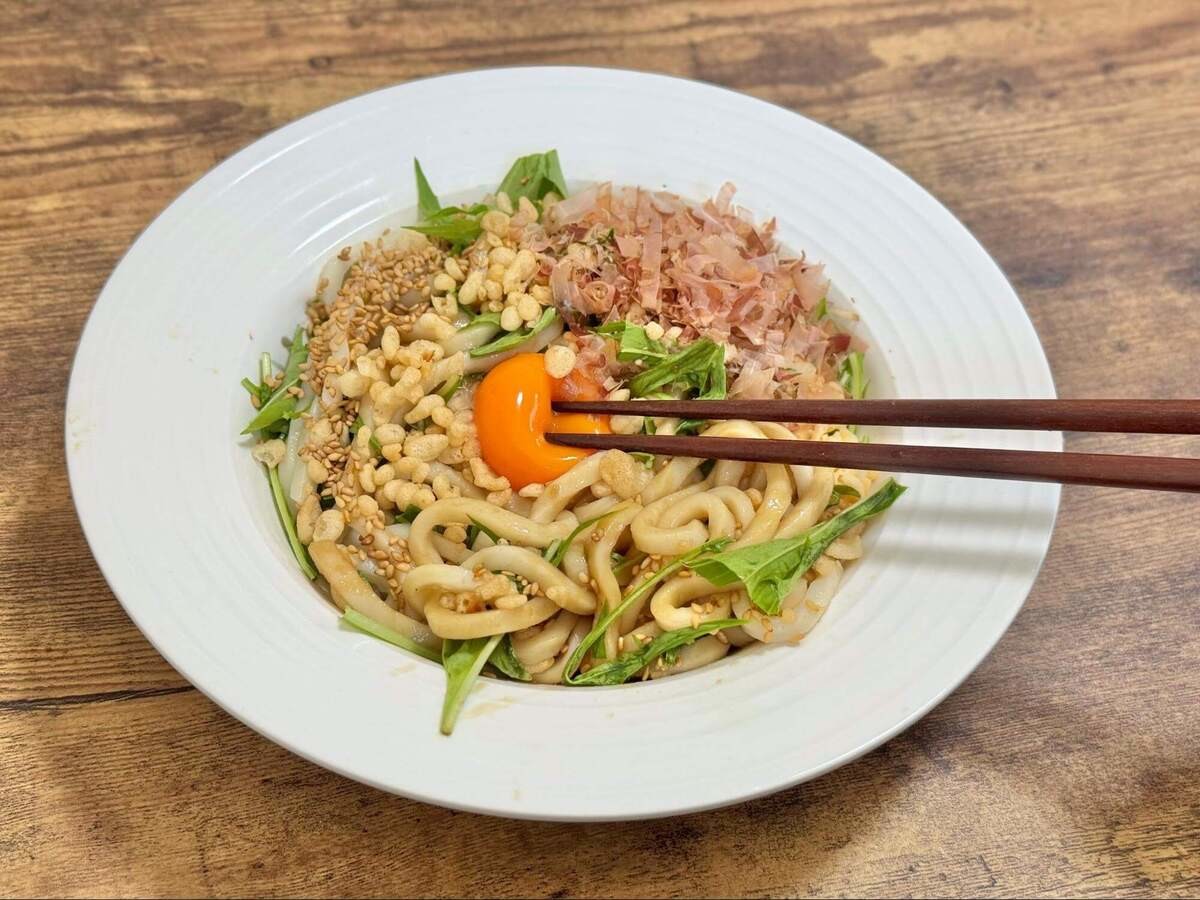 つゆなしうどん