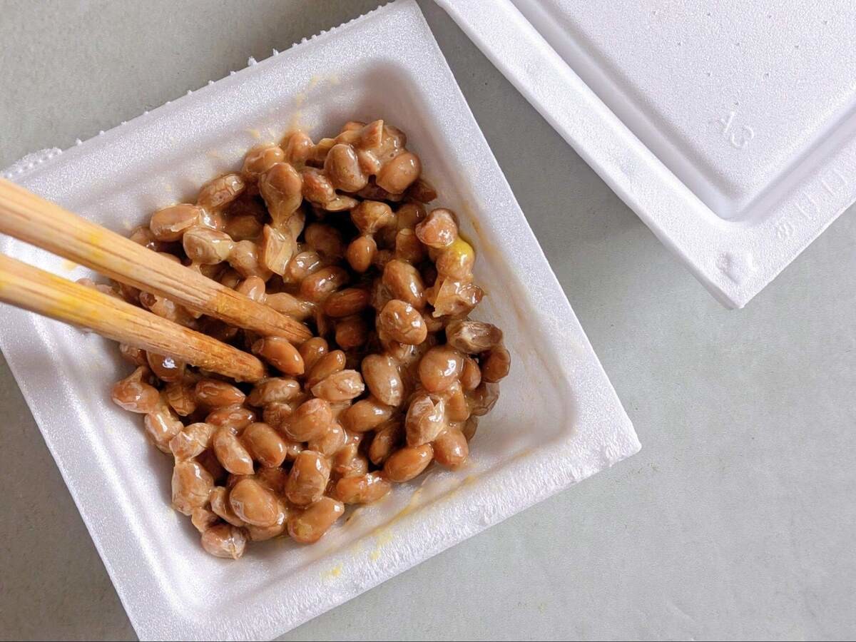 納豆ぶっかけそうめん