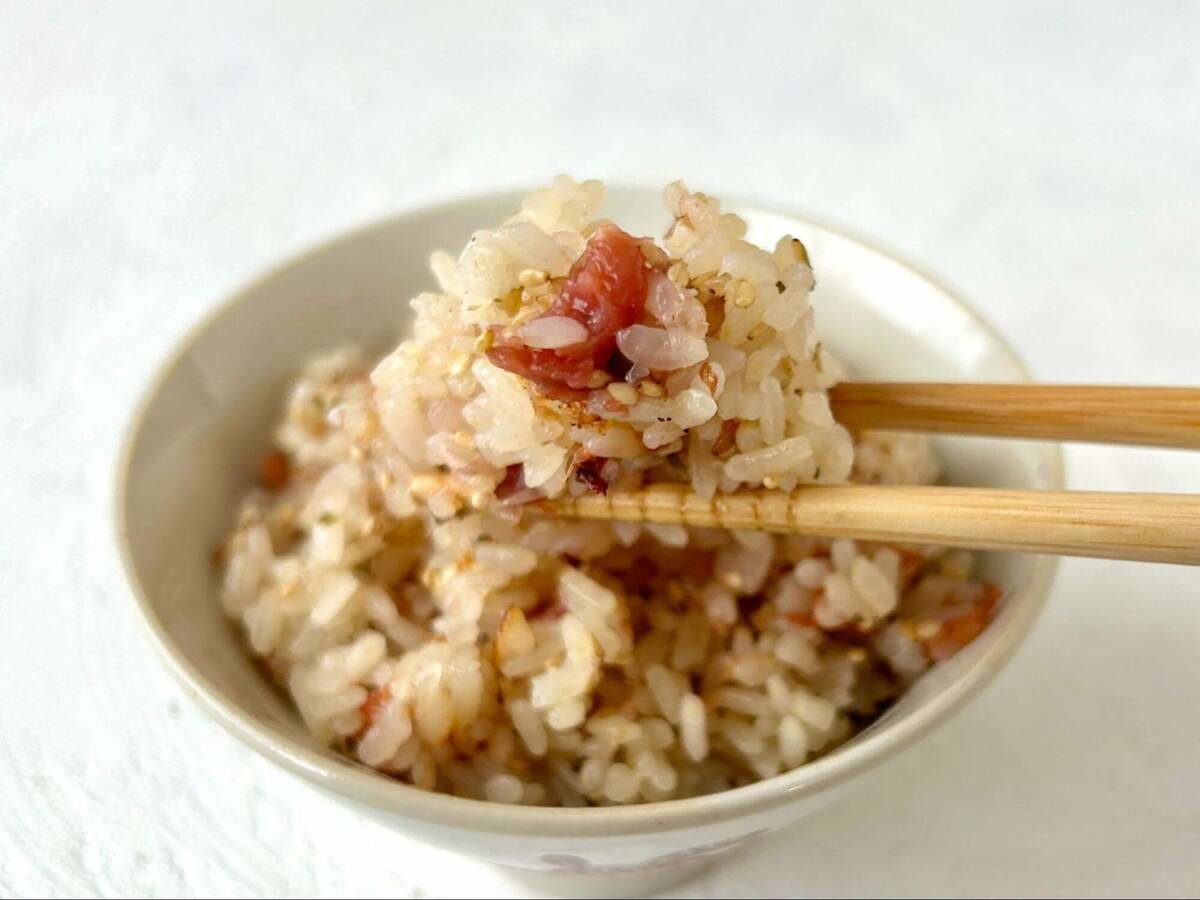 梅こんぶごはん