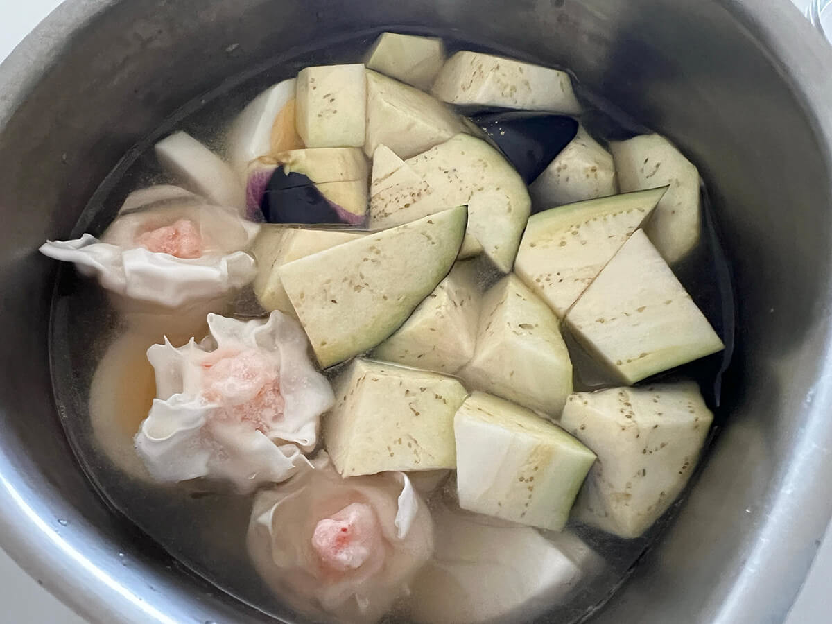 夏野菜の冷やしおでん