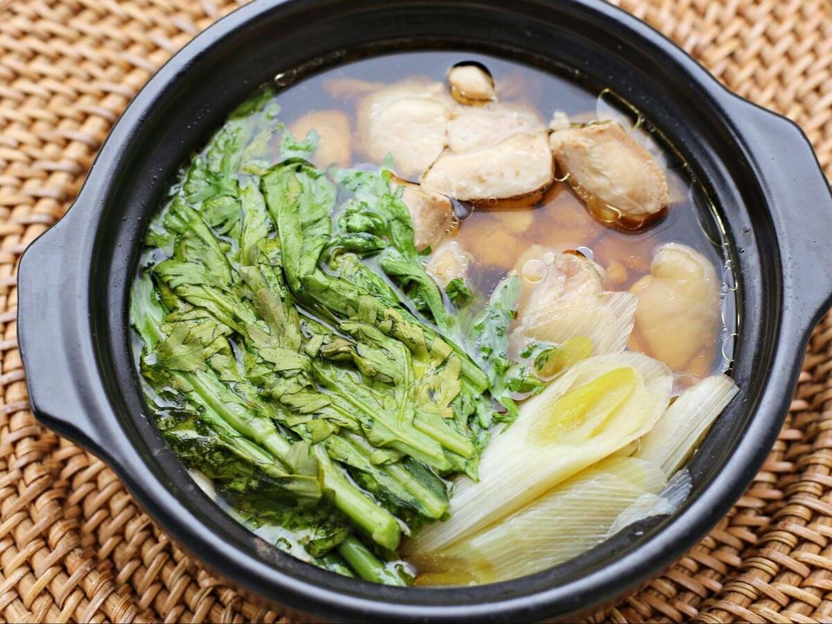 野﨑洋光さん「水から煮るあっさり鍋」のレシピ